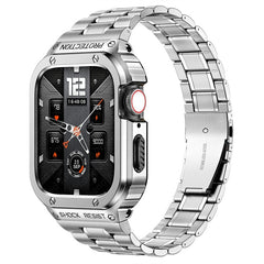 Stainless Steel Apple Watch Band and Case