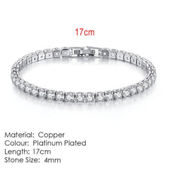 Fashion Multicolor Tennis Bracelet for Women