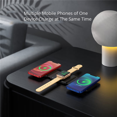 3 in 1 Wireless Charger for Apple Watch/iPhone & Android