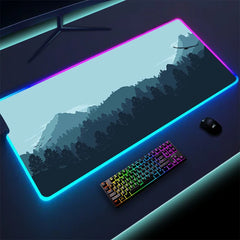 Luminous LED Lighting Mouse Pad